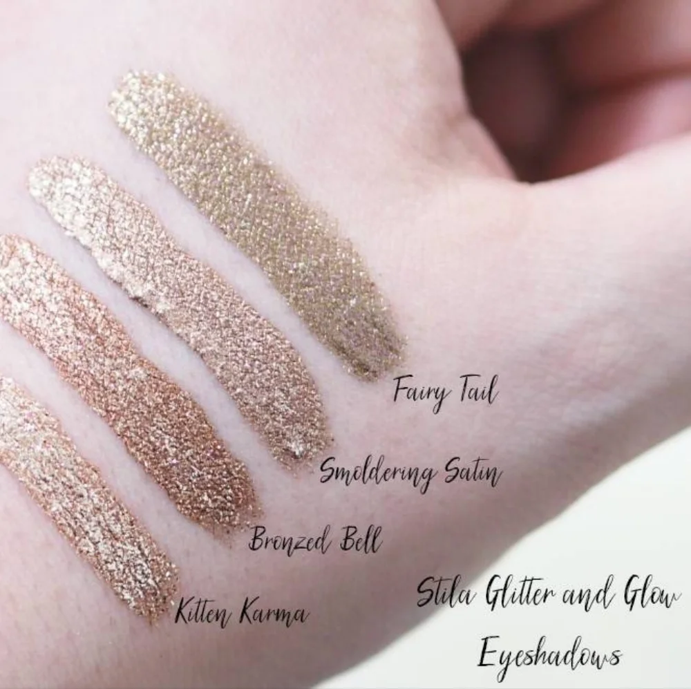 Stila Retired Bronzed Bell Glitter & Glow Liquid Eyeshadow